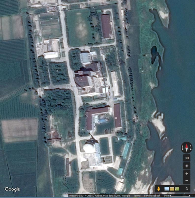 Yongbyon by Google Earth