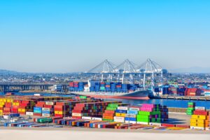 The Port of Los Angeles, December 2022